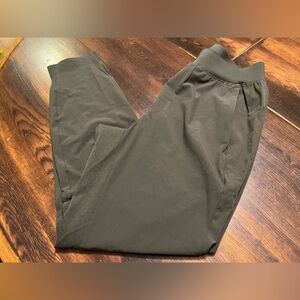 Lululemon In Mind Pant Men”s M Rare Dark Green 4-way Stretch Pull On Mesh Yoga